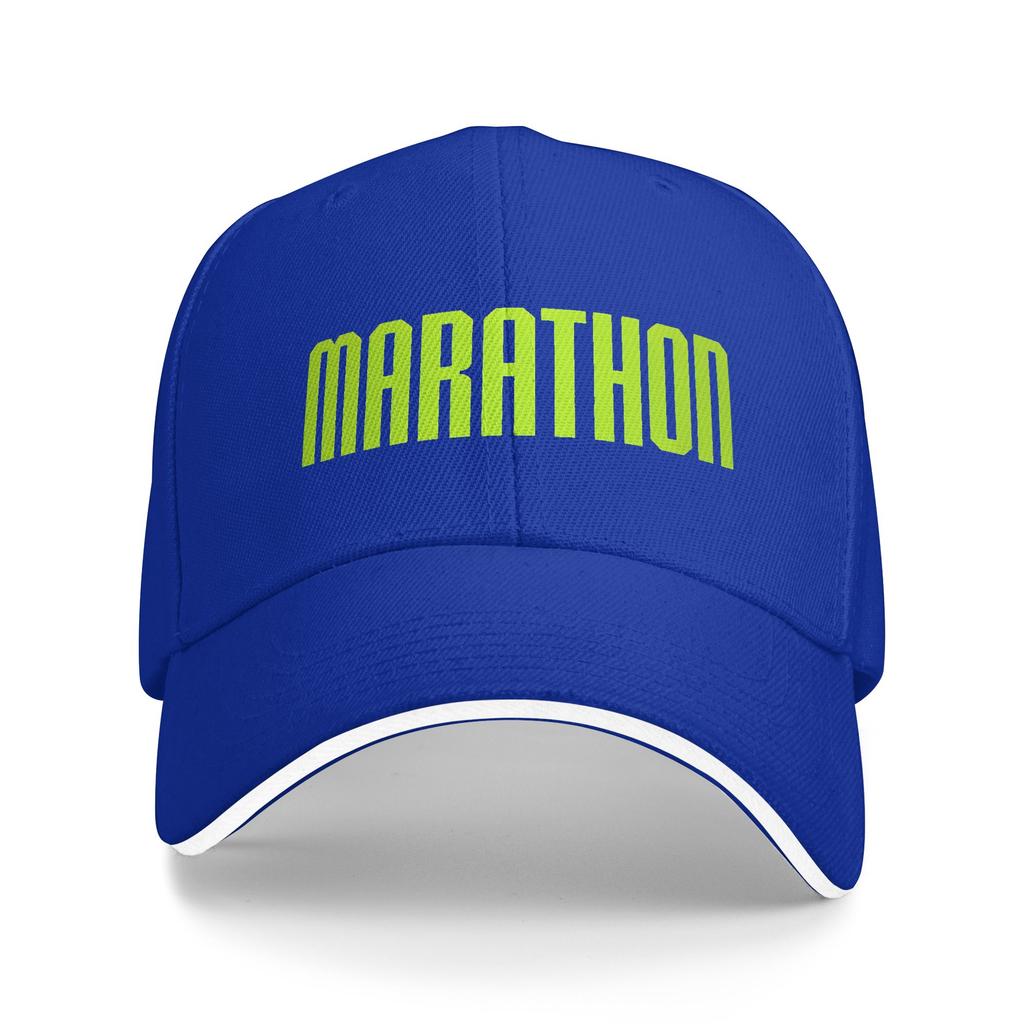 Marathon Game Green Logo Casual Baseball Cap Hiking Fishing Trucker Hat Summer Sun Visor Women Unisex Stylish Baseball Caps