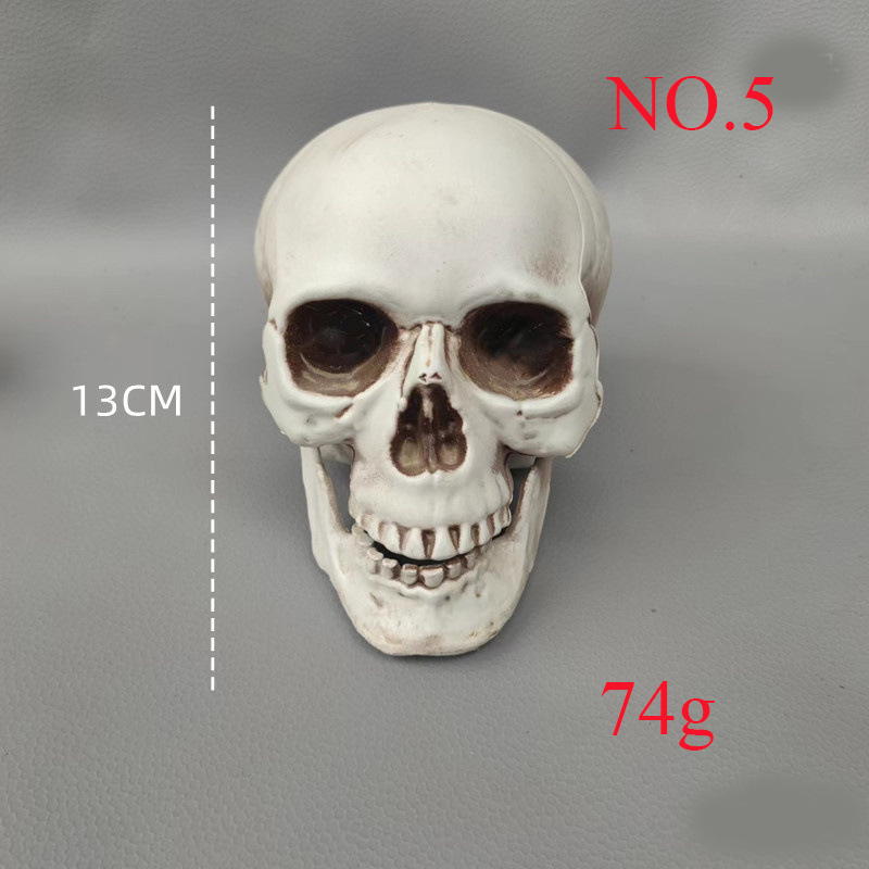 Horror Simulation Skull Head Halloween Prop Decoration Ghost House Bar Chamber Atmosphere Ornament