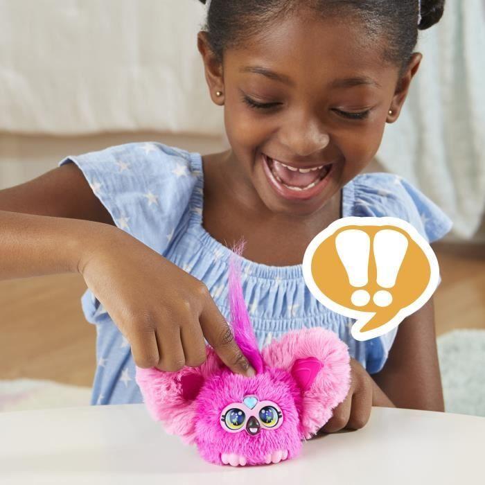 Furby Furblets Flo-Flo, Mini peluche électronique pour filles et garçons, plus de 45 sons, à partir de 6 ans, Hasbro