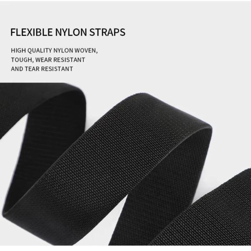Adjustable Canvas Belt Elastic Waist Belts Casual Jeans Waistband  Belt Accessories