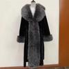 Imitation Fur Coat Women's Mid Length Coat