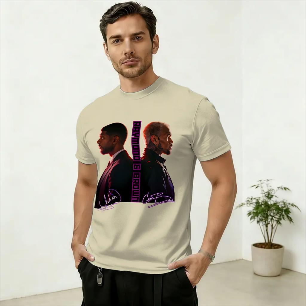 Raymond Brown RB Tour 2026 Concert 100 Cotton T Shirt For Unisex Summer Y2K Funny TShirts Crewneck Fashion Tee Shirt Big Size