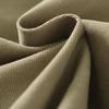 Johnature Women Vintage Straight Pants Solid Color Elastic Waist Trousers Autumn Pockets Soft Long Pants