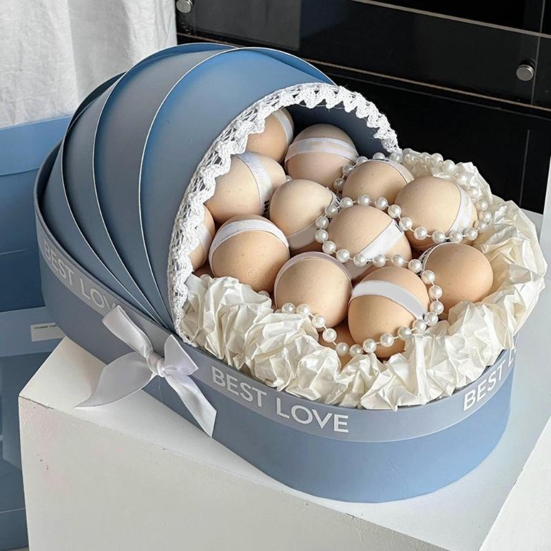 Elegant Reusable Paper Flower Arrangement Basket Baby Shower Present Wrapping Box Weeding Celebration Decoration