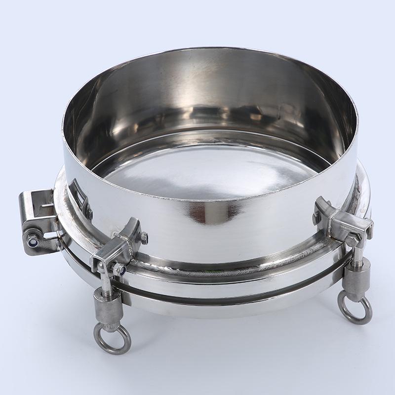 304 Stainless Steel Quick-Opening Manhole Cover with Lifting Lug and Atmospheric Seal