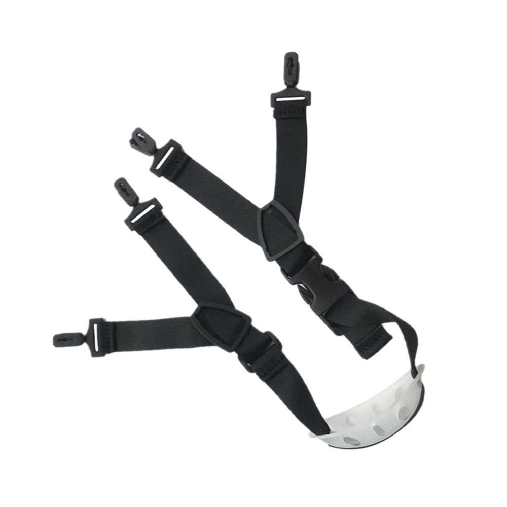 Wear-resistant Helmet Buckle Quick Release Helmet Chin Strap Hard Hats Chin Strap  with Chin Cup