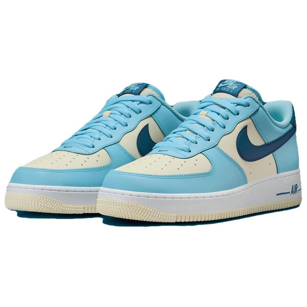 Nike Air Force 1 Low 07 Aquarius Blue Coconut Milk Men Sneakers Court-Blue HF4837-407