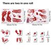 Funny Halloween Bloody Handprint Stickers Happy Halloween Decoration  Halloween Decor Gifts