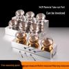 Stainless Steel Self-Service Condiment & Snack Display Stand