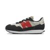 237 Series Retro Color Block Low Top Sports Running Shoes Kids Sneakers Black Red Brown PH237BR1