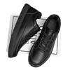 Casual leather shoes summer black kitchen chef board shoes breathable large size sneakers