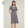 Same Style JZ Jiu Zi Fu Shu Hua Ying Shou Waist Hanging Dress for Women's Summer Collection In the Mall