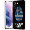 Transparent for Samsung Galaxy S25 S24 S23 S22 S20 S21 FE Ultra S24 S23 S10 S10E S9 Plus Phone Case Soft TPU Greece Greek Flag