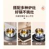 Stainless Steel Mini Oil Pouring Pot With Long Wooden Handle Heat Resistant Small Cooking Pan Home Kitchen Use