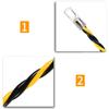 Electrical Spring Wire Threader Fish Tape Electrical Wire Threader Flat Head Manual Cable Puller Tool for Electrical
