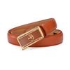 Designer Vintage Ladies Dress Belts Pants Bands Genuine Leather Belt Automatic Buckle Waistband