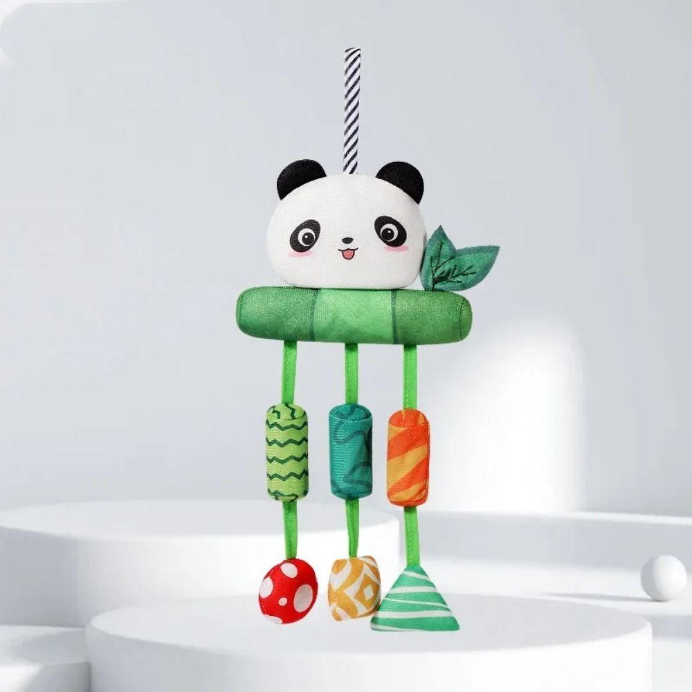 Cartoon Infant Comfort Bed Bell Cute Sensory Learning Toys Durable Baby Wind Chime Toy  Car Seat