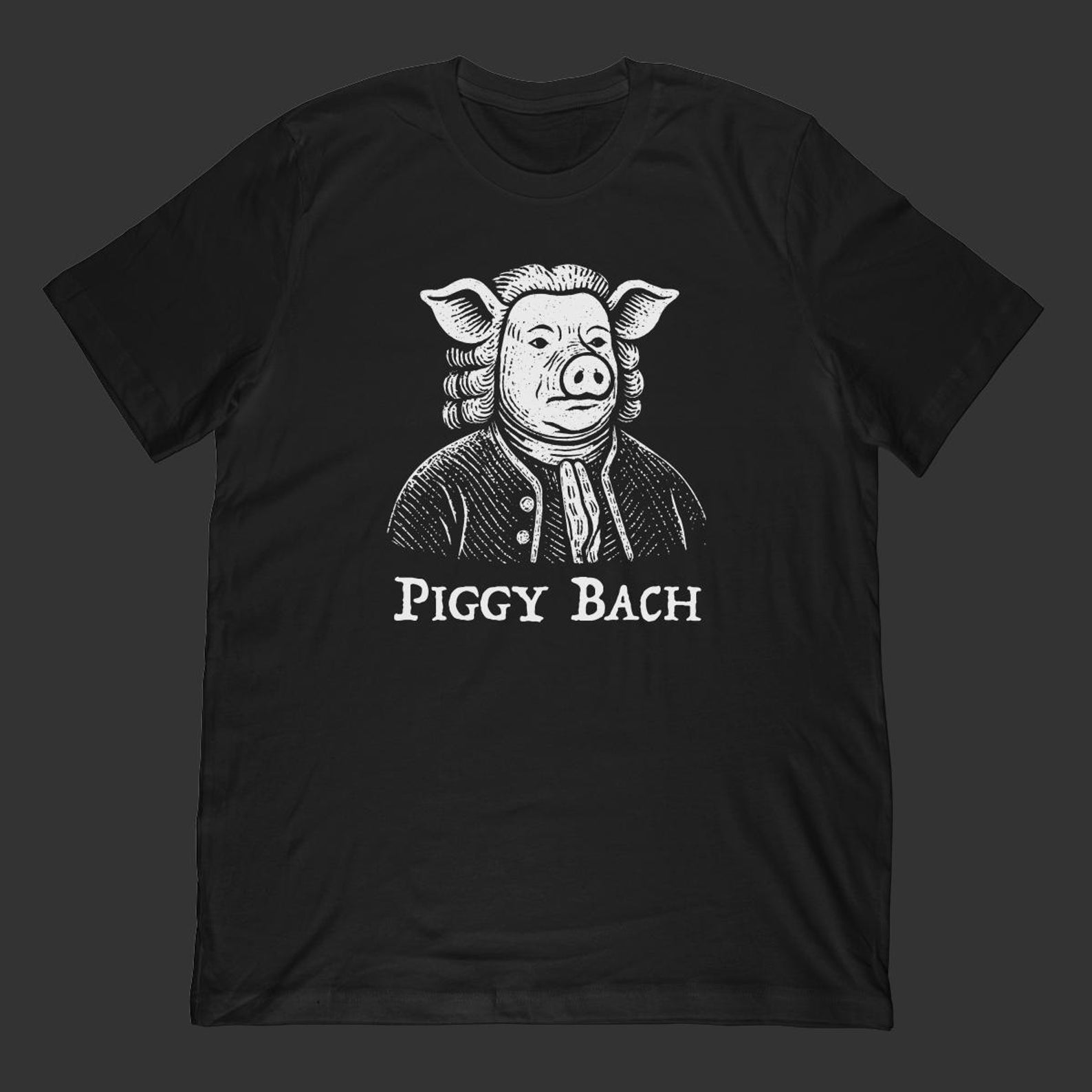 Piggy Bach Johann Sebastian Bach Classical Composer Funny S