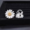 Women Brooch Sparkling Rhinestones Chrysanthemum Shape Lapel Pin Suits Coats Bags Scarves Badge Versatile Accessory