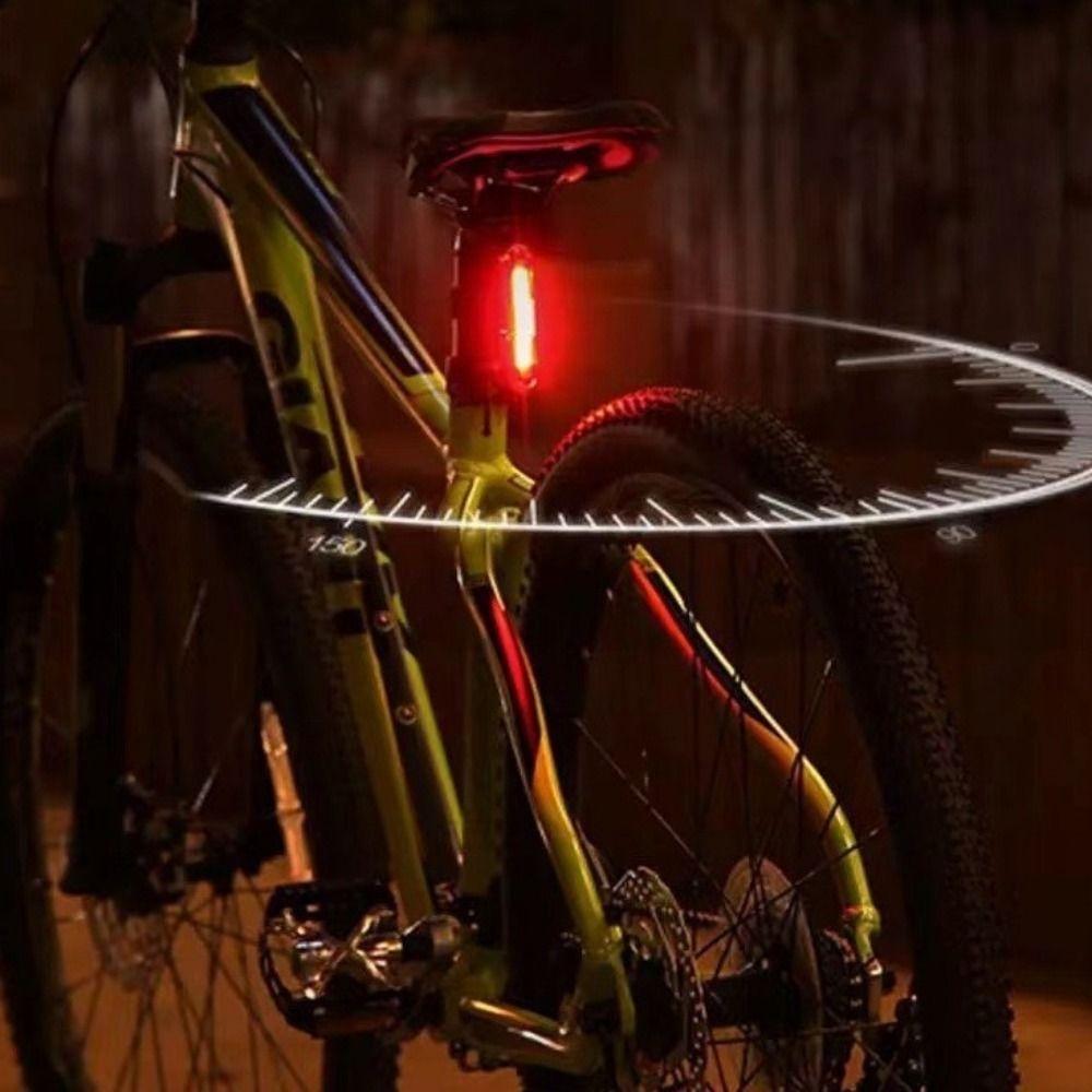 Ultra Bright Bicycle Rear Lights USB Rechargeable Cycling Rear Tail Light Bike Taillight  Road Bike
