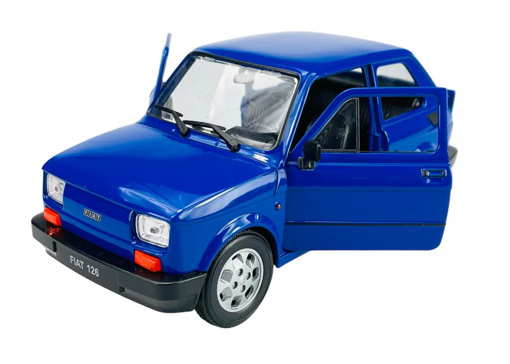 WELLY FIAT 126p BLUE 1:21 24066