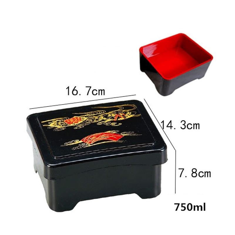 

Ланч-боксы Bento для офиса, японская здоровая еда, контейнер для еды, коробка для закусок с крышкой, детский школьный ланч-бокс с суши и угрем
