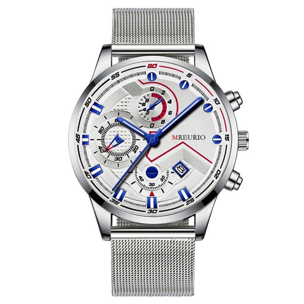 Men's Waterproof Luminous Running Alarm Clock Watch