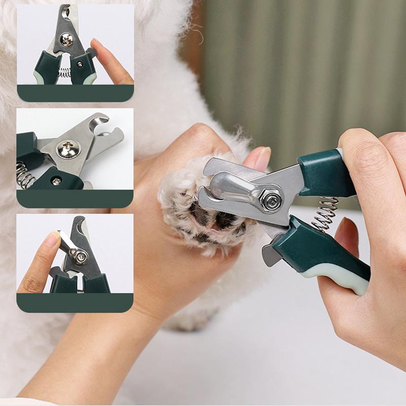 8Pcs/Set Pet Cat Dog Grooming Tool Set Pet Multi-Functional Cleaning Set Dog Hair Removal Bursh Nail Clipper File Flea Combs