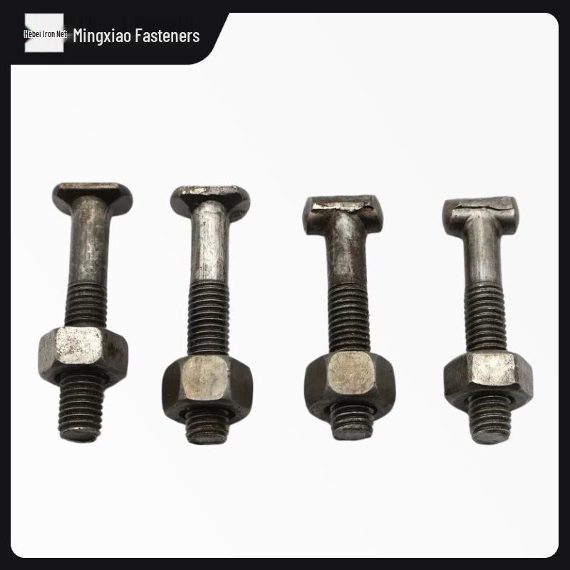 Steel Pipe Scaffolding Fasteners: Square, Round, Cross, T-Type & J-Type Galvanized Bolts
