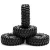 RC Crawler Rubber Tires RC Car Tires with Wheel Rims Replacement for 1 10 Traxxas TRX 4  Axial SCX10 90046 90047 CC10