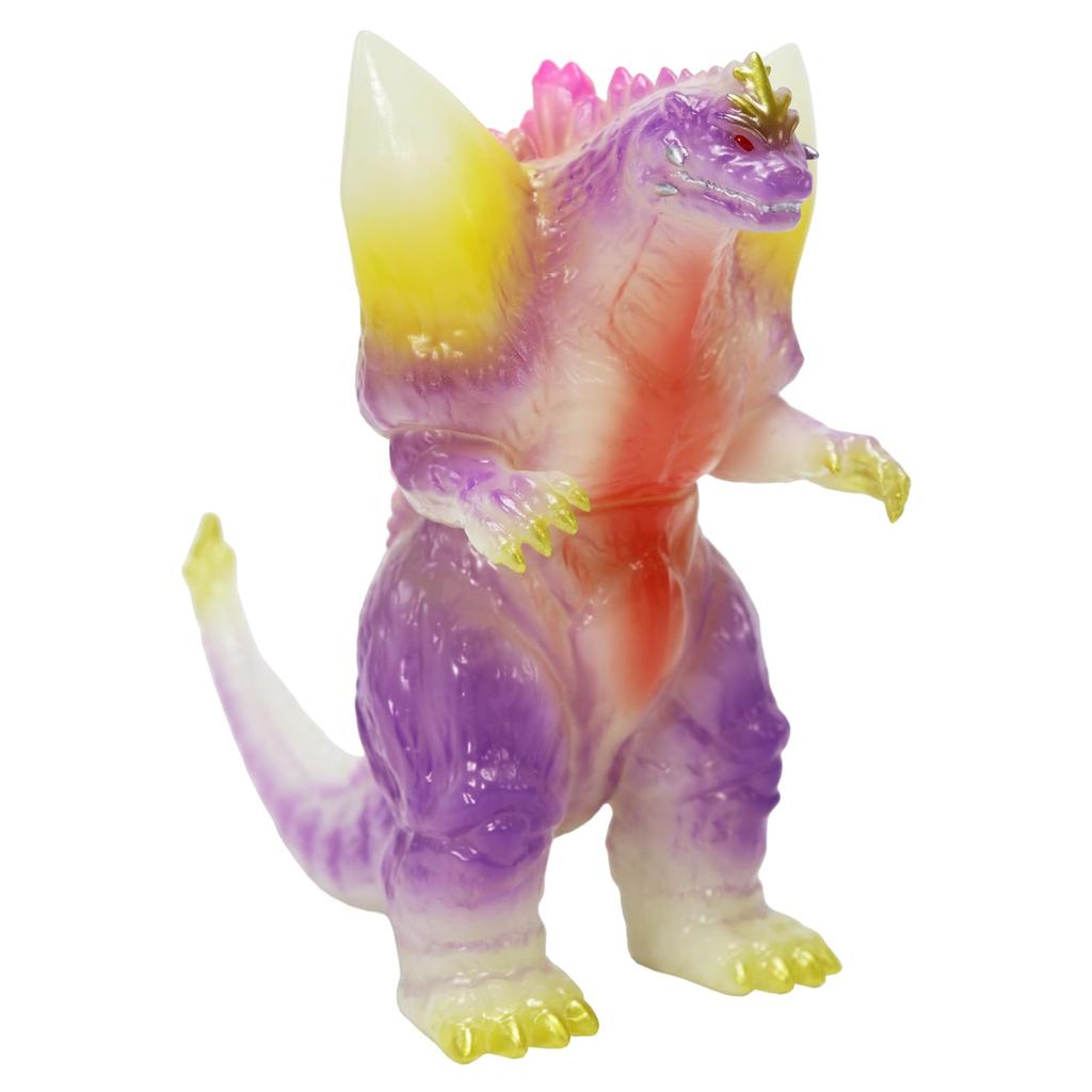 Character Content Production CCP Middle Size Series Godzilla EX SpaceGodzilla Luminous Purple PVC Complete Figure (CCP) [14th Release] Ver.