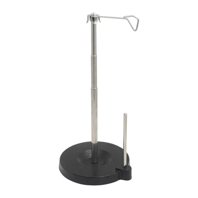 

Adjustable Sewing Machine Thread Stand with Metal Base Telescoping Thread Spool Holder for Sewing Fabric Tailoring 1