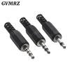 5PCS/lot 3.5mm 1/8 "Single/Double Channel Stereo Plug Welding Type Audio Male Plug 3.5 Socket 2 3 4 Section adapter connectors