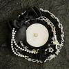 Handmade Cool Lace Round Badge Display Stand Lolita Rosette Badge Display Holder Cute Anime Ita Bag Pin Display Cosplay Bag Deco