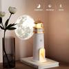 LED Night Light Lighthouse with Montion Sensor, RechargeableTabletop Lamp, Moonlight Projection Lamp for Indoor Ambient Light