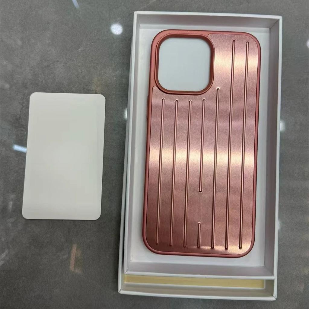 Minimalistischer Luxus Sle Gepäck Aluminiumlegierungsgehäuse Für IPhone17 Pro Max 16 15 14 13 Preminum Qualität Stoßfest Schutzhülle