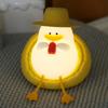 Duck Night Light Bedroom Decoration Cute Cartoon Animal Night Light Christmas Gifts For Kids Room Bedside Sleeping Lamp