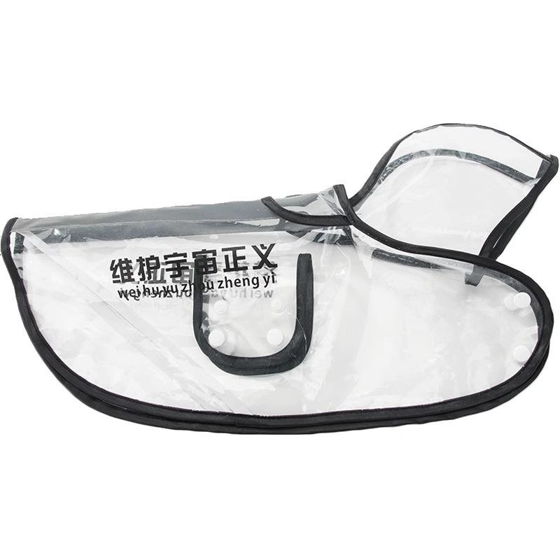 Puppy dog raincoat spring teddy bear special small dog rainy day out clothes poncho waterproof pet clothing