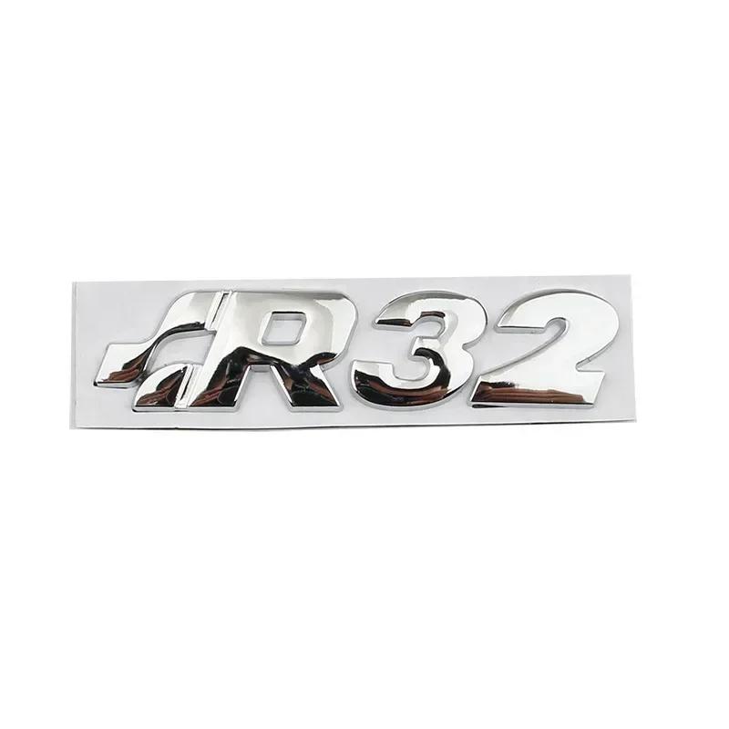 

3D Metal R32 R35 R36 Rear Trunk Boot Emblem Badge Sticker For SR32 SR35 SR36 Golf MK4 Passat Tiguan