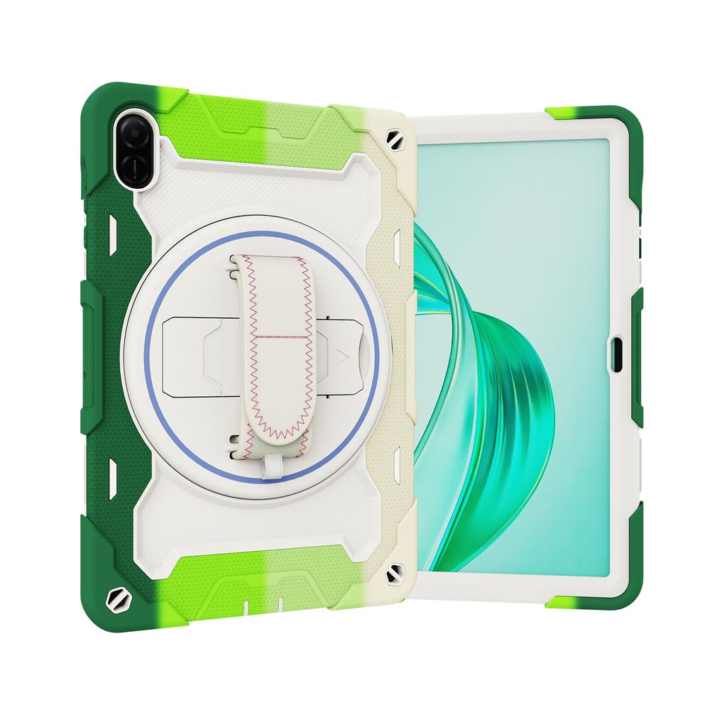 Rugged Case for Huawei Honor Pad 9 8 X9a X8a X8 Pro X9 V7 7 6 V6 MatePad 11.5 11 SE 10.4 10.1 C5e T 10 10S Rotating Stand Cover