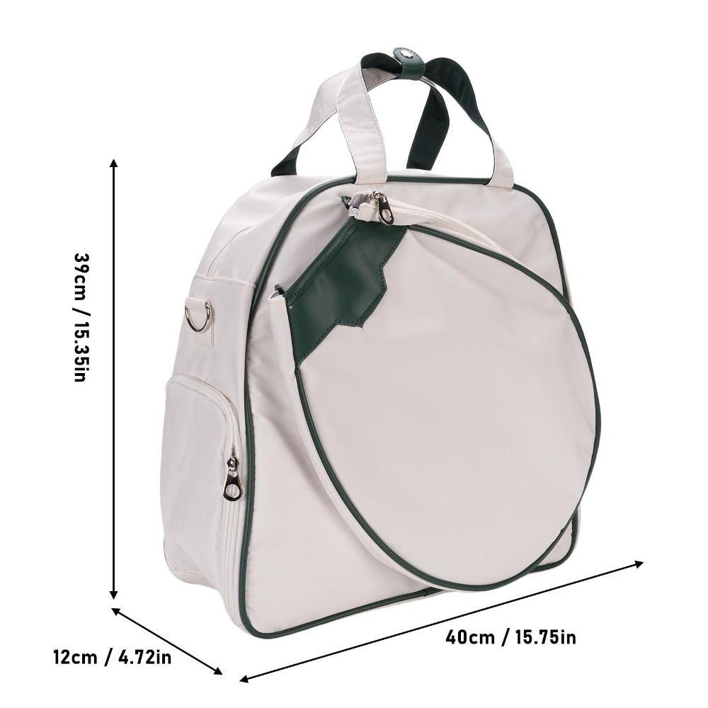Handheld Tennis Racket Bag Nylon Racket Carry Bag Badminton Racket Crossbody Bag  Badminton/Tennis