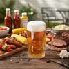 Imitation Glass Beer Mug Transparent Drinking Cup Durable Water Tumbler  Restaurant