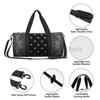 Kleurrijke Paisley Zwarte Bandana Rand Sjaal Witte Sport Gym Tas Koppel Grote Capaciteit Fitness Tas Draagbare Bagage Handtas