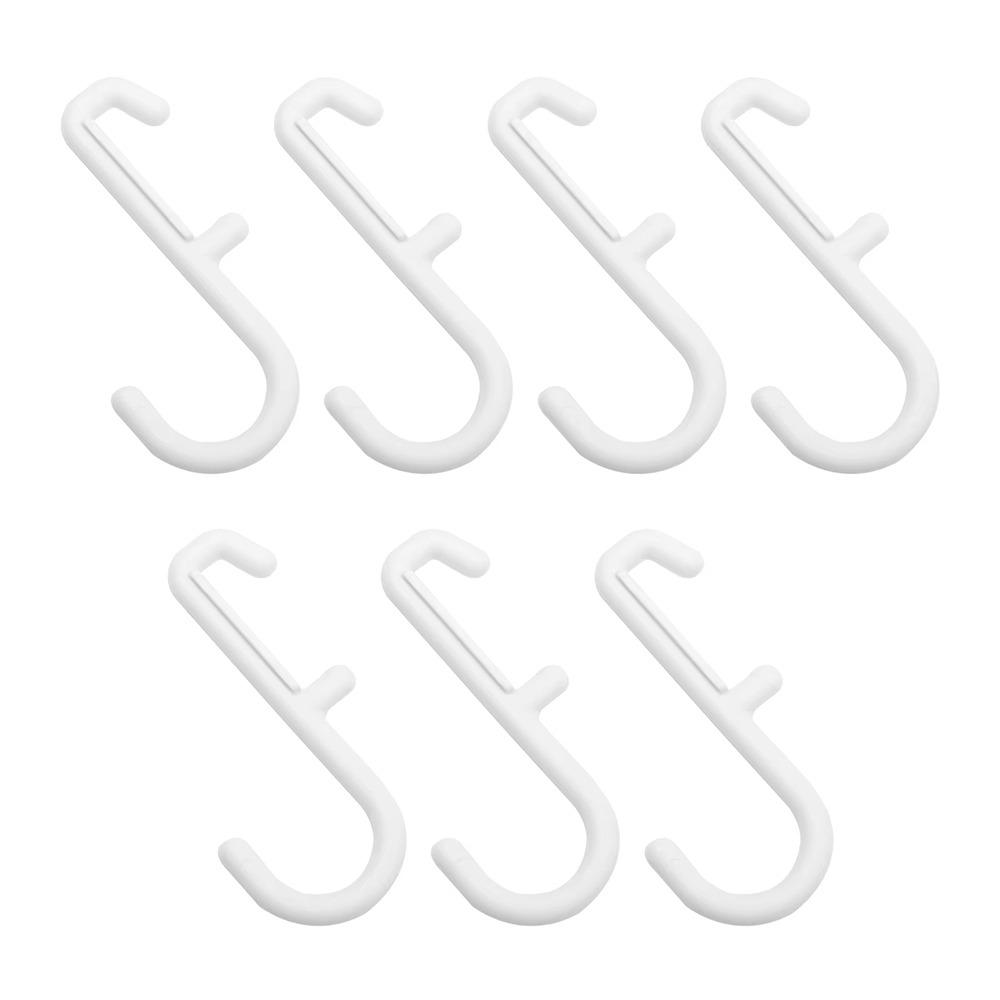 

7 шт. Крючки для торговых полок, крючки для перфорированных панелей, крючки для выкладки товаров, настенные вешалки, новые крючки для перфорированных панелей