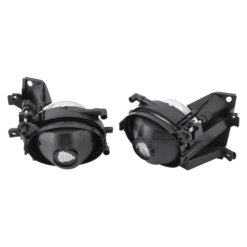 Pair Front Bumper Fog Light Without Bulbs For BMW E39 5-Series 1999-2003