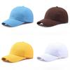 Unisex Adjustable Solid Canvas Baseball Cap Perfect For Outdoor Activities And Sports