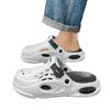 Hole shoes men's summer wear, anti-skid when stepping on shit, dual-purpose bag head slippers sports and leisure beach sandals