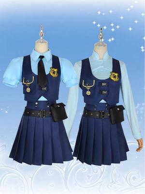 Zestaw Kostiumu Cosplay Judy Królik Policjant