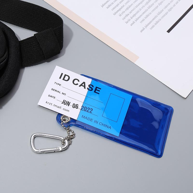 New Fluorescent Card Bag Niche Women's Small Thin Student Meal Card Document Work Bus Card Work Card