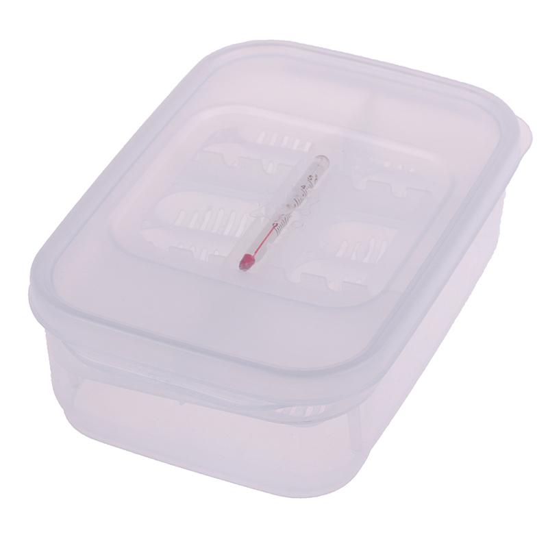 12 Reptile Egg Inkubatorbrett Termometer DIY Inkubasjon Gekko Øgle Slange